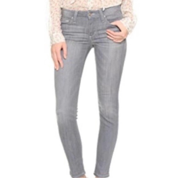 Joe’s Jeans Denim Gray skinny ankle Stretch Crop Size 26 - Picture 1 of 10